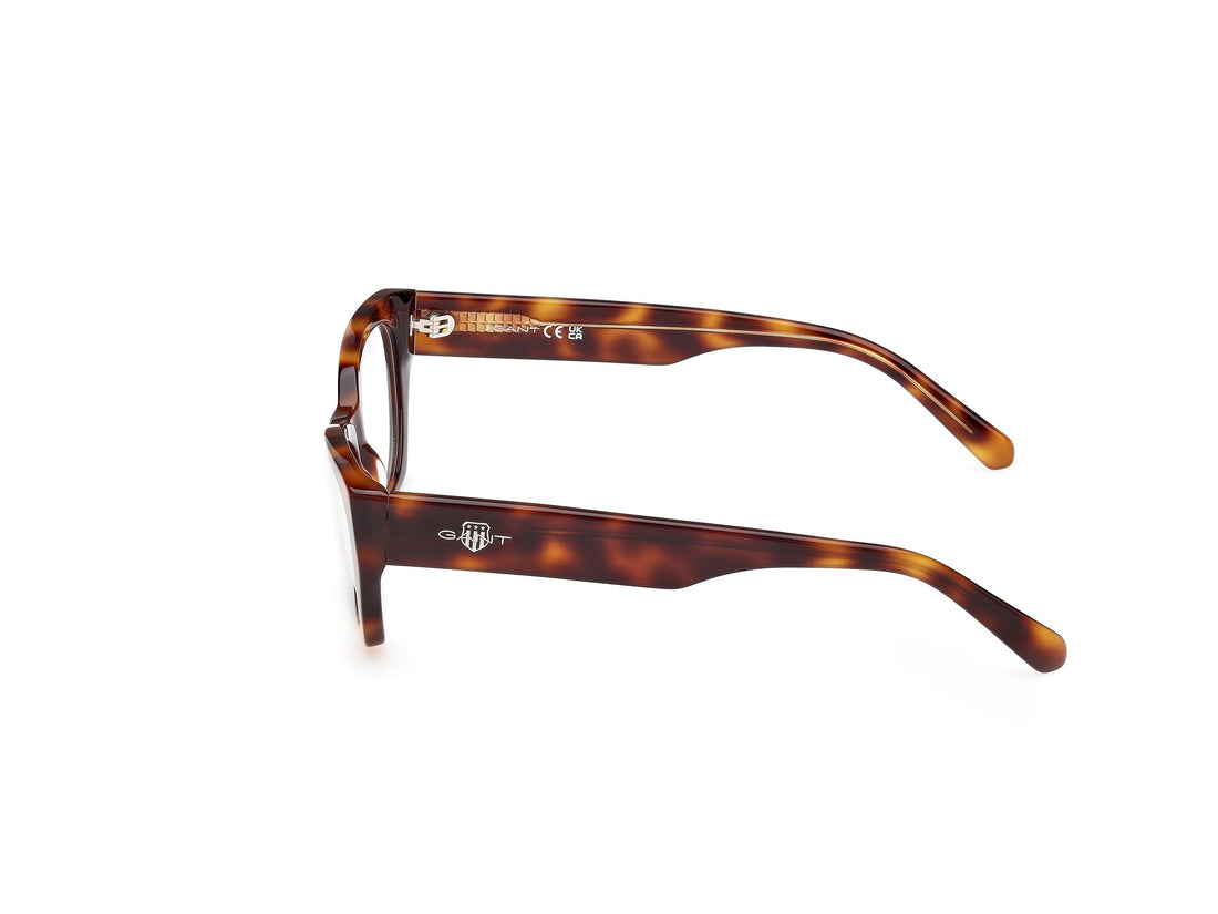 Occhiali da vista gant ga50047 052 havana geometric femenino taglia 54mm - Vista dettagliata