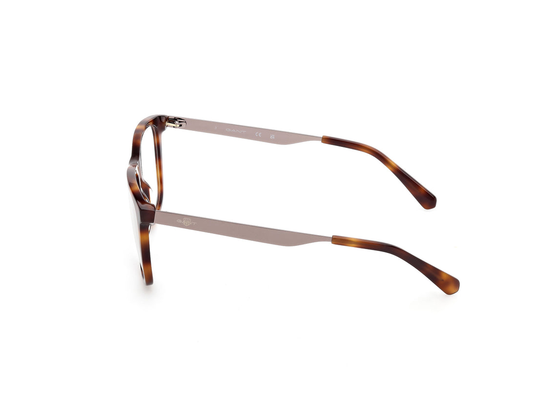 Occhiali da vista gant ga50048 052 havana square masculino taglia 56mm - Vista dettagliata