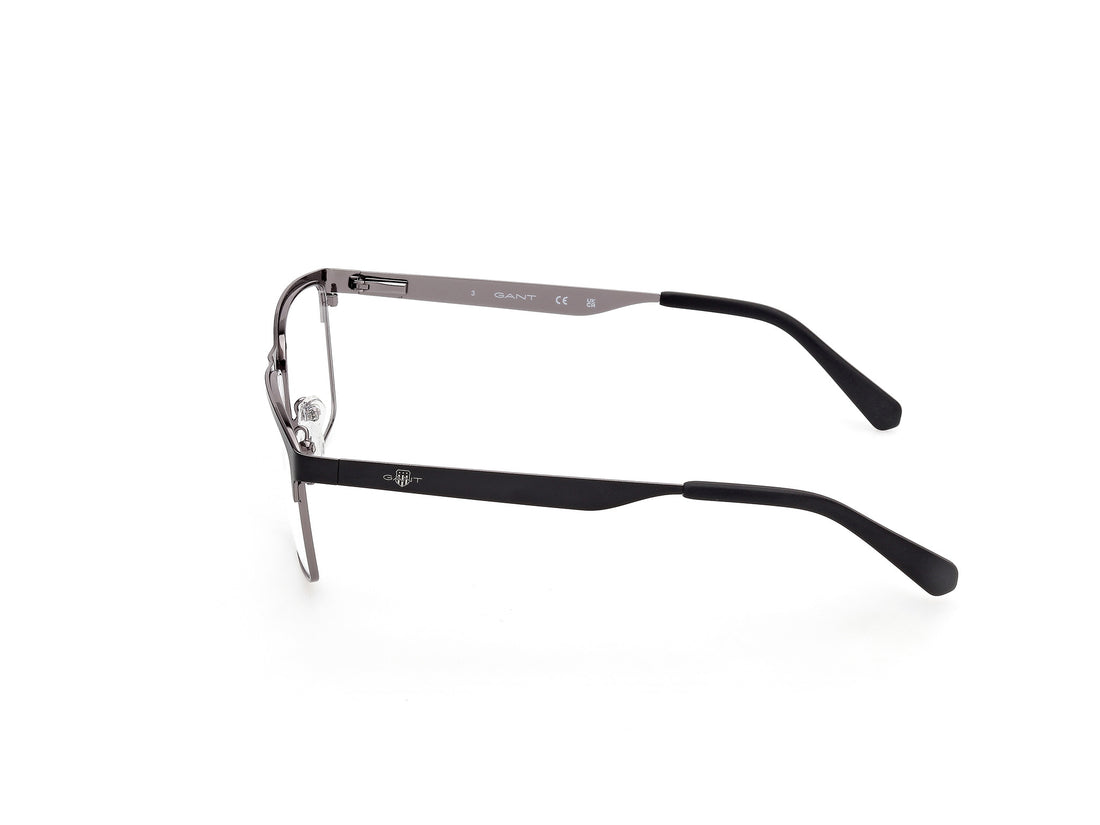 Occhiali da vista gant ga50049 009 plateado square masculino taglia 57mm - Vista dettagliata