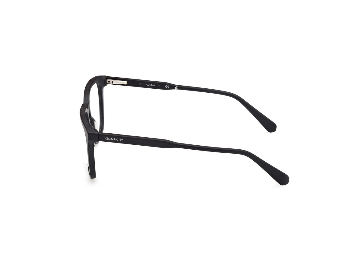 Occhiali da vista gant ga50050 002 negro square masculino taglia 54mm - Vista dettagliata