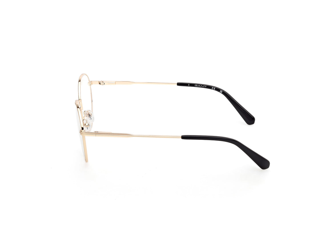 Occhiali da vista gant ga50054 032 dorado round masculino taglia 52mm - Vista dettagliata