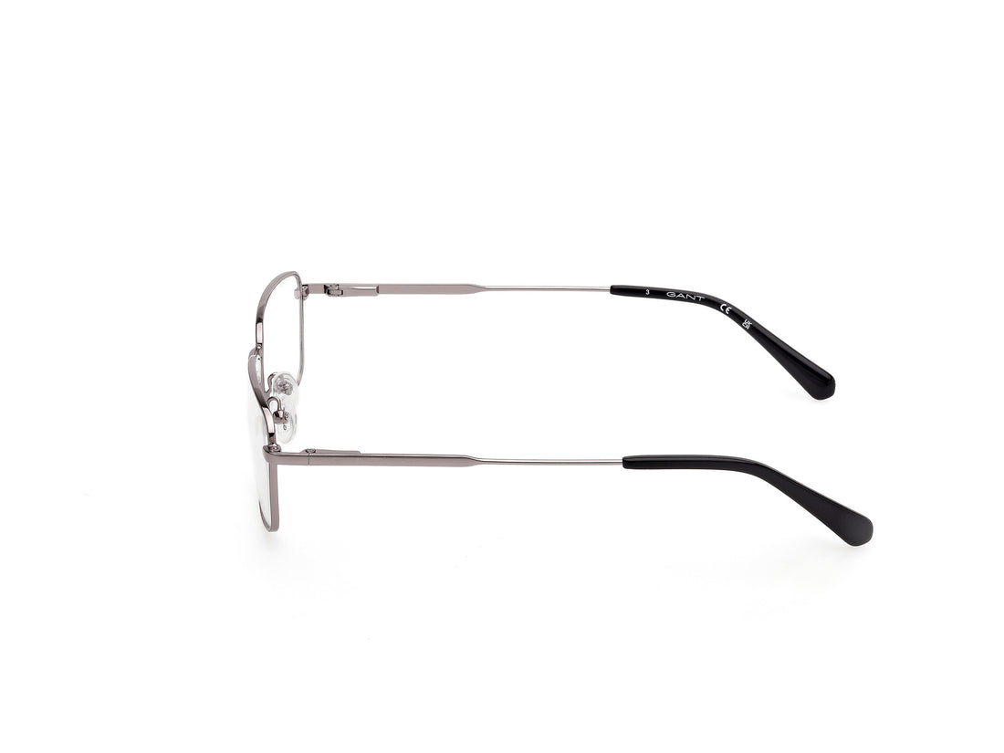 Occhiali da vista gant ga50055 013 plateado rectangular masculino taglia 56mm - Vista dettagliata