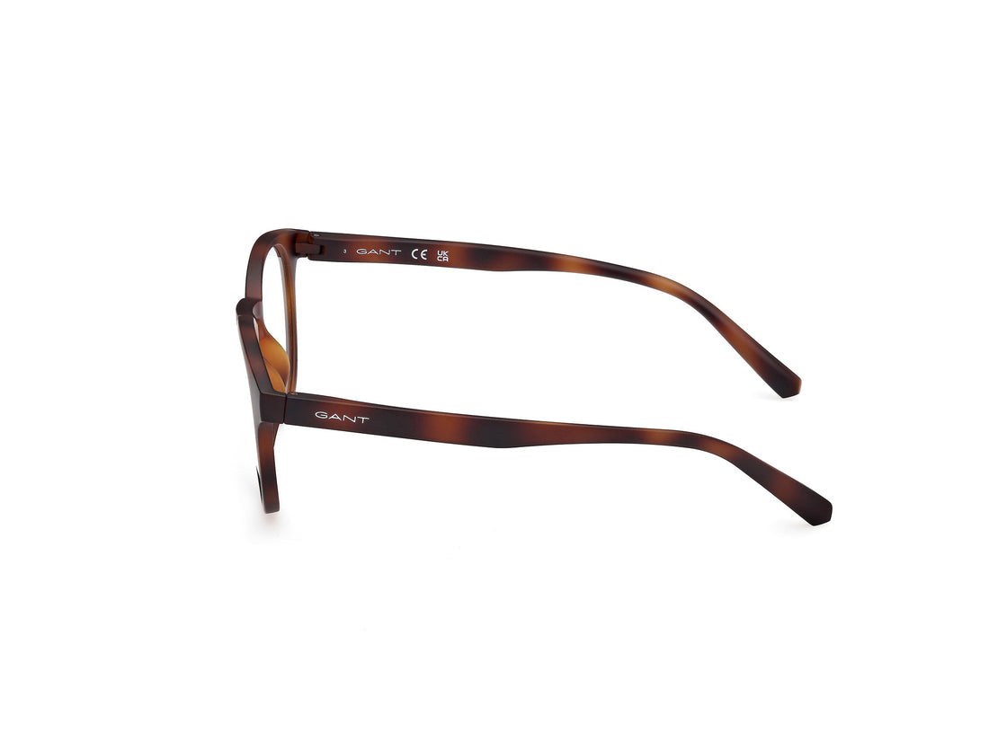 Occhiali da vista gant ga50056 052 havana round unisex taglia 50mm - Vista dettagliata