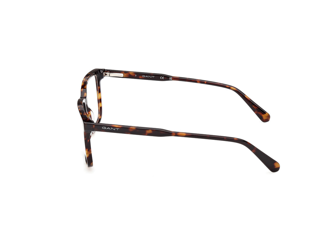 Occhiali da vista gant ga50078 052 havana square masculino taglia 55mm - Vista dettagliata