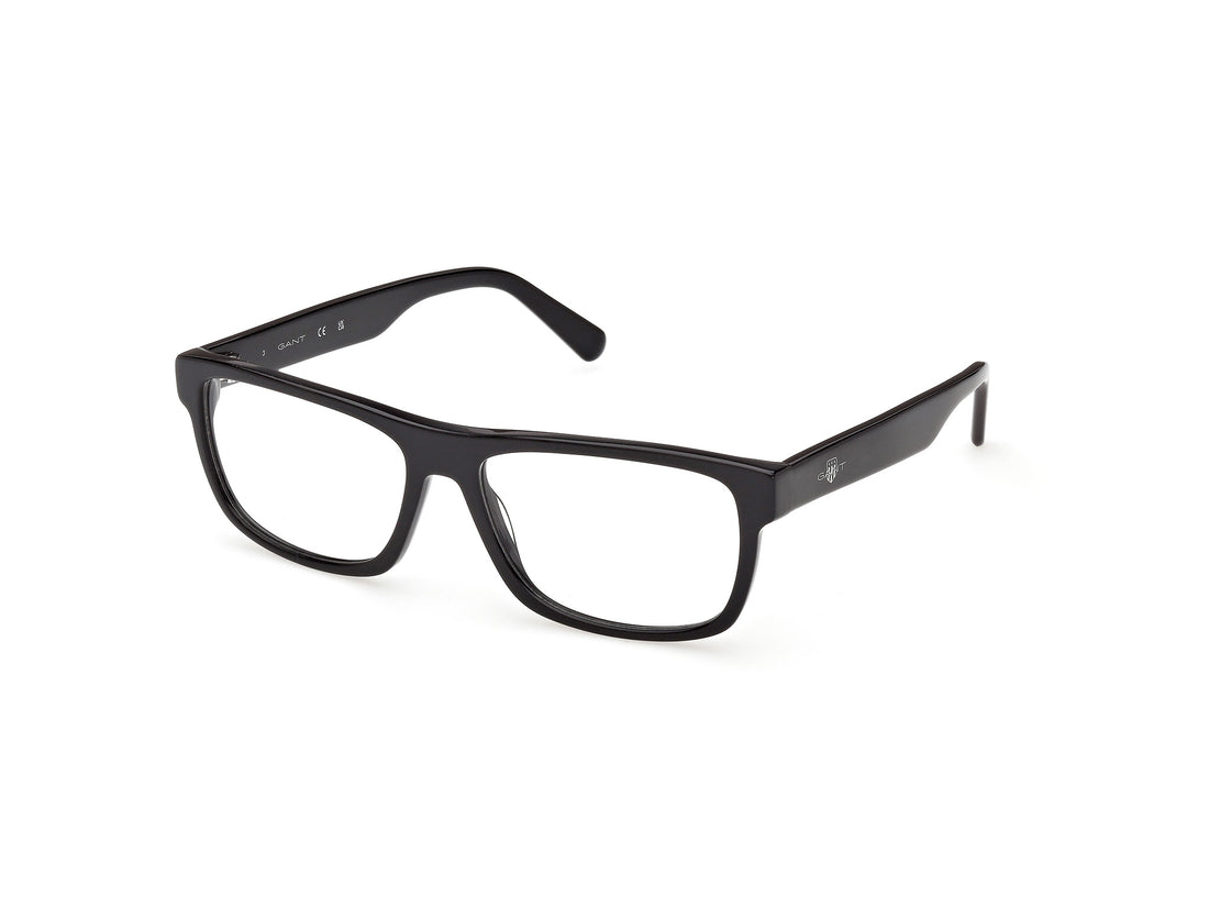 Óculos graduados gant ga50089 001 negro rectangular masculino tamanho 57mm - Vista principal
