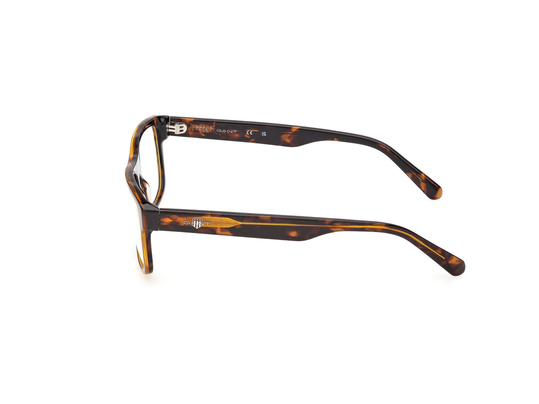 Óculos graduados gant ga50089 052 havana rectangular masculino tamanho 57mm - Vista de detalhe