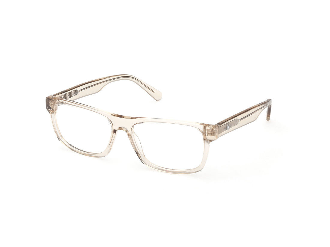 Óculos graduados gant ga50089 057 beige rectangular masculino tamanho 57mm - Vista principal
