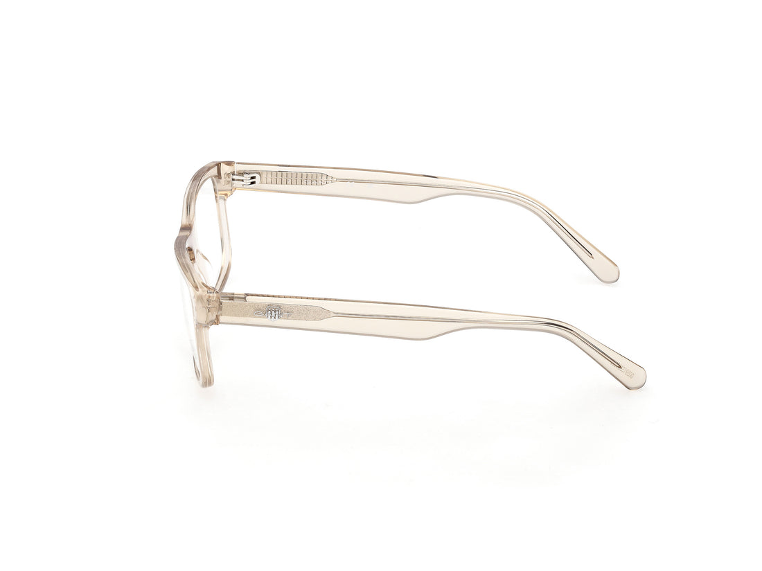 Óculos graduados gant ga50089 057 beige rectangular masculino tamanho 57mm - Vista de detalhe