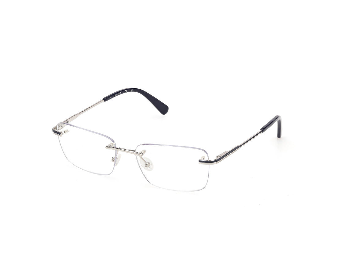 Occhiali da vista gant ga50105 016 plateado rectangular masculino taglia 57mm - Vista principale