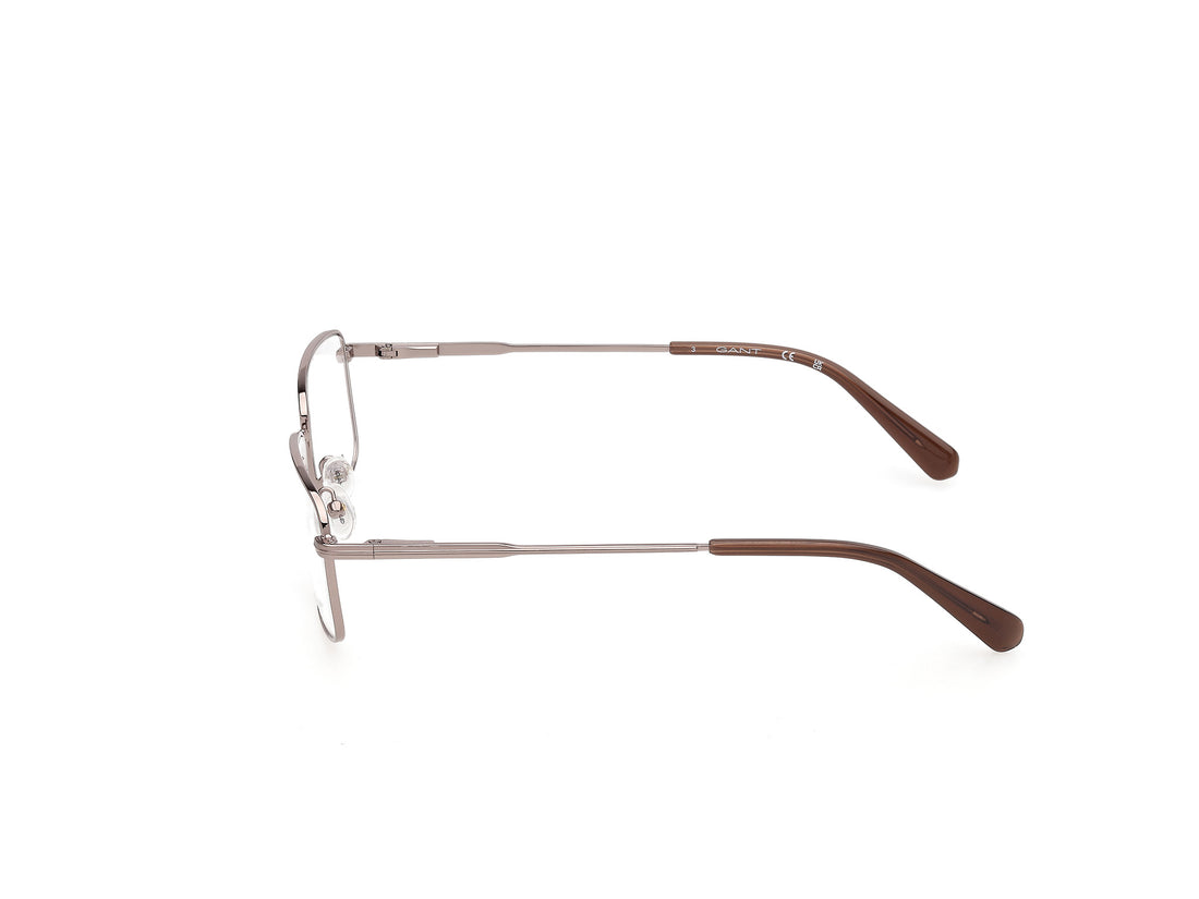 Occhiali da vista gant ga50106 036 bronce rectangular masculino taglia 55mm - Vista dettagliata