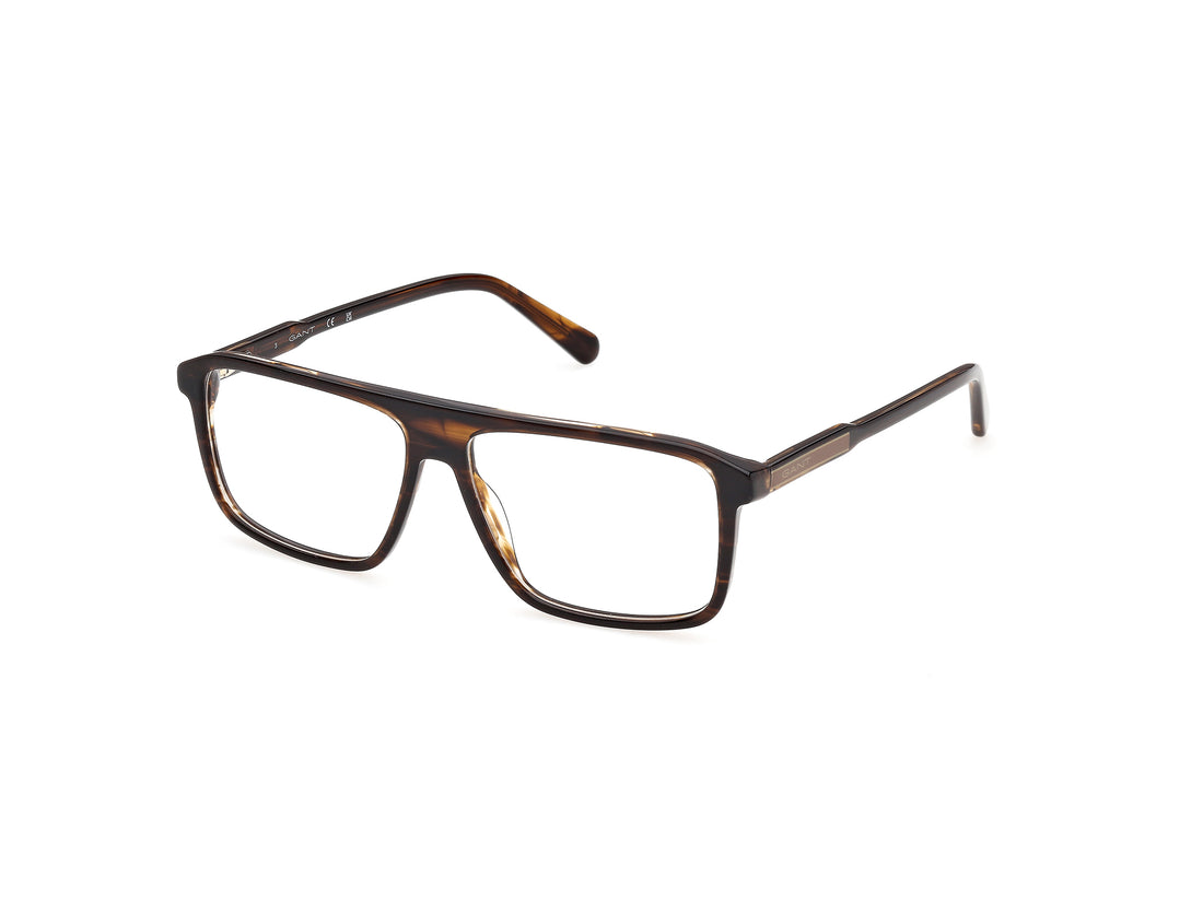 Occhiali da vista gant ga50110 056 havana geometric masculino taglia 56mm - Vista principale