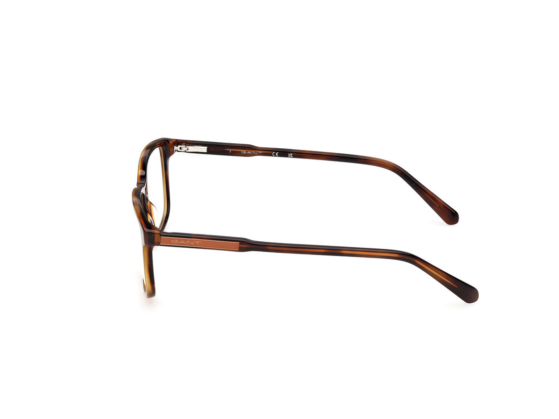 Occhiali da vista gant ga50111 052 havana square masculino taglia 55mm - Vista dettagliata