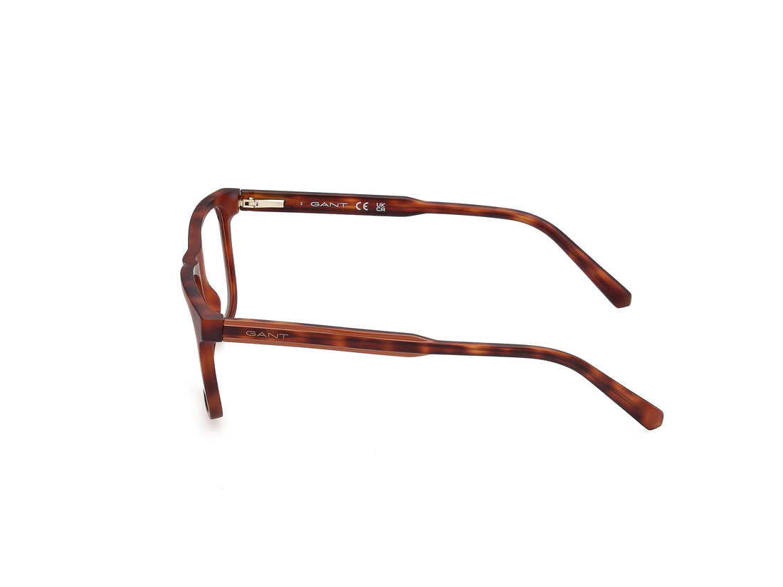 Occhiali da vista gant ga50114 052 havana square masculino taglia 53mm - Vista dettagliata