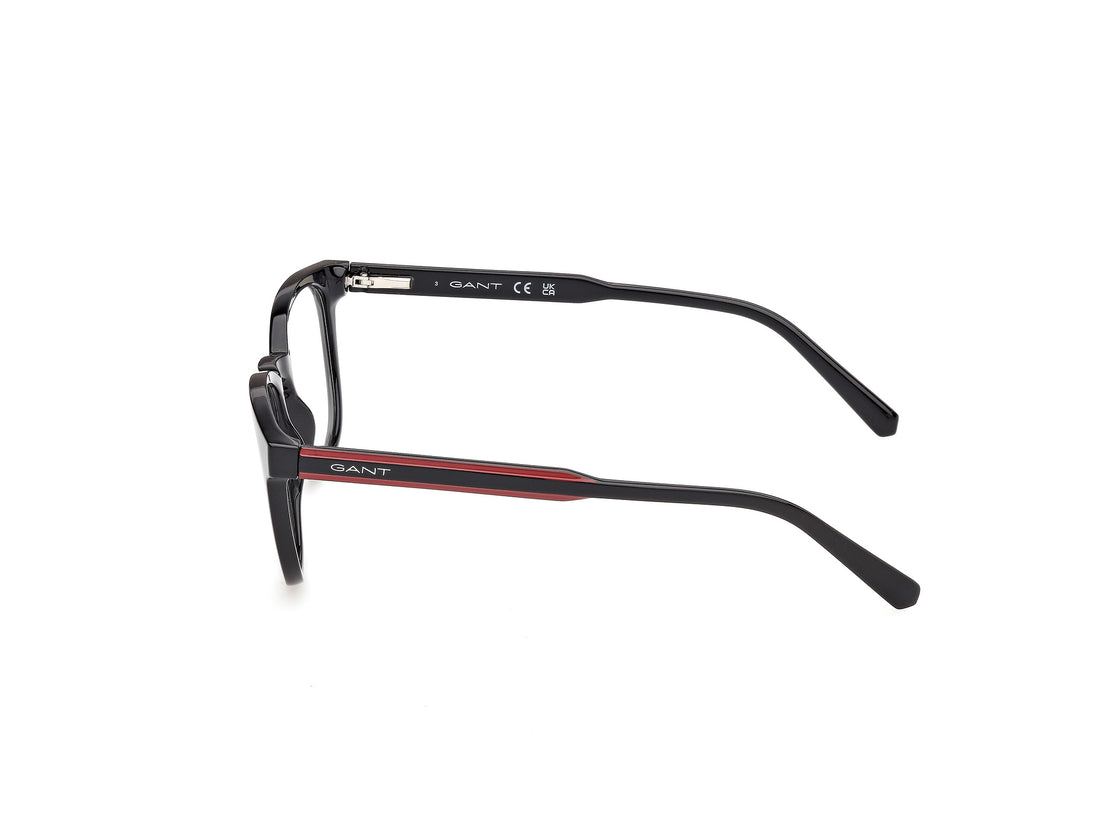 Occhiali da vista gant ga50115 001 negro round masculino taglia 52mm - Vista dettagliata