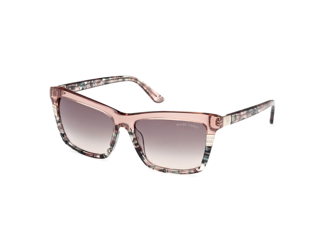 Sonnenbrillen guess by marciano gm00010 53p havana rectangular femenino größe 57mm - Hauptansicht