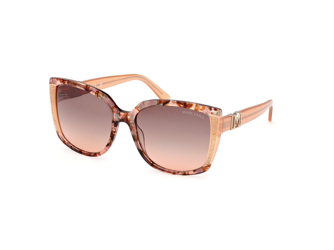 Sonnenbrillen guess by marciano gm00013 44f naranja square femenino größe 59mm - Hauptansicht