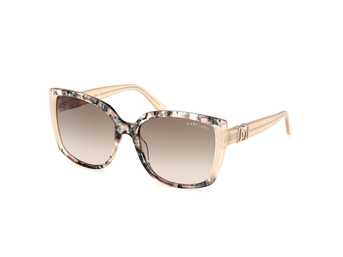 Sonnenbrillen guess by marciano gm00013 59p beige square femenino größe 59mm - Hauptansicht