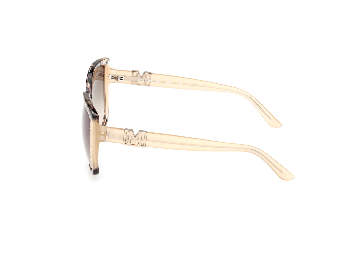 Sonnenbrillen guess by marciano gm00013 59p beige square femenino größe 59mm - Detailansicht