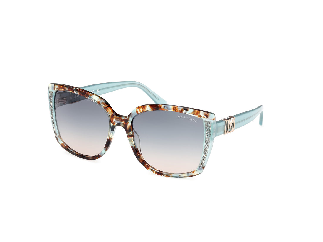 Sonnenbrillen guess by marciano gm00013 89w azul square femenino größe 59mm - Hauptansicht