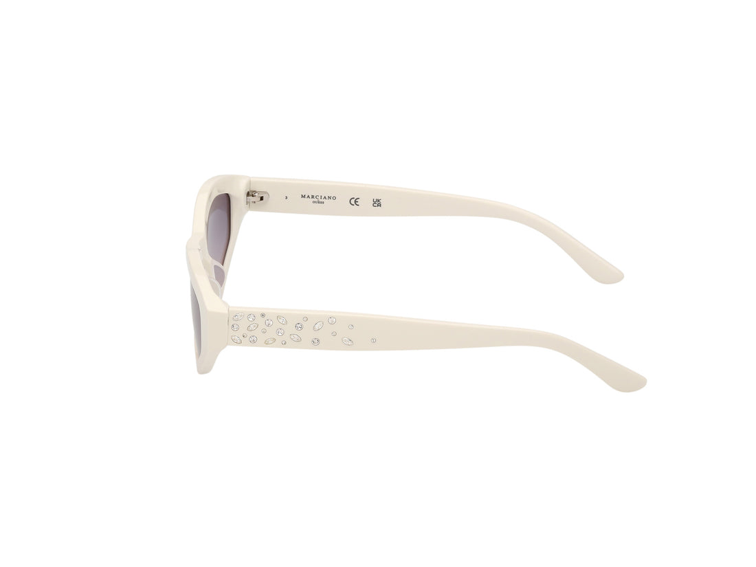 Sonnenbrillen guess by marciano gm00017 21b blanco geometric femenino größe 53mm - Detailansicht
