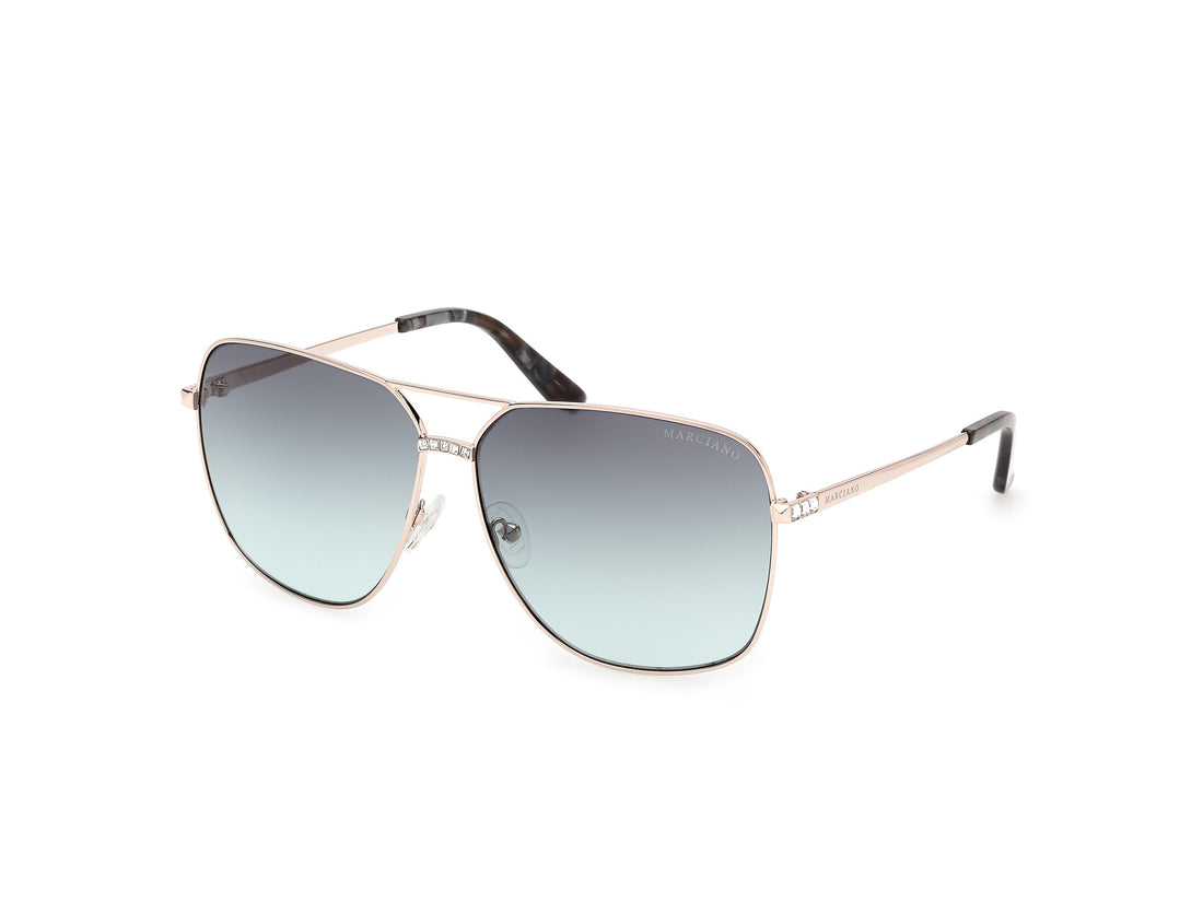 Sonnenbrillen guess by marciano gm00022 32b dorado navigator femenino größe 63mm - Hauptansicht