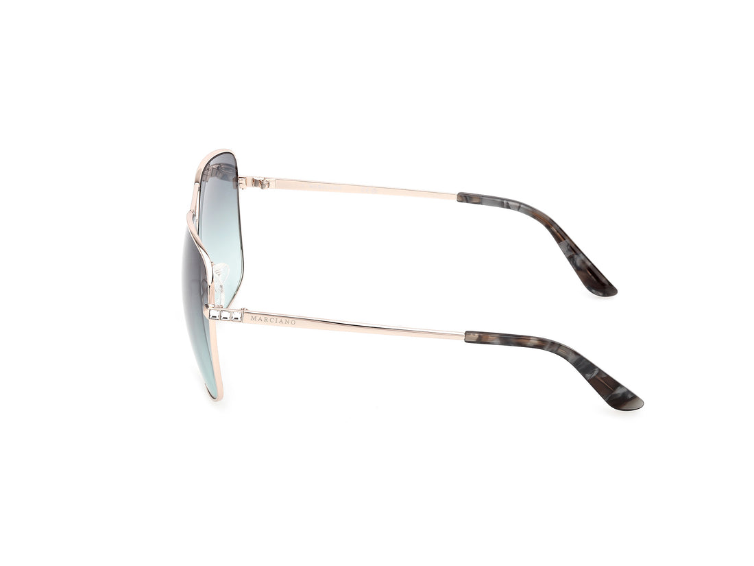 Sonnenbrillen guess by marciano gm00022 32b dorado navigator femenino größe 63mm - Detailansicht