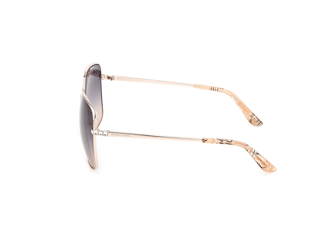 Sonnenbrillen guess by marciano gm00022 32w dorado navigator femenino größe 63mm - Detailansicht