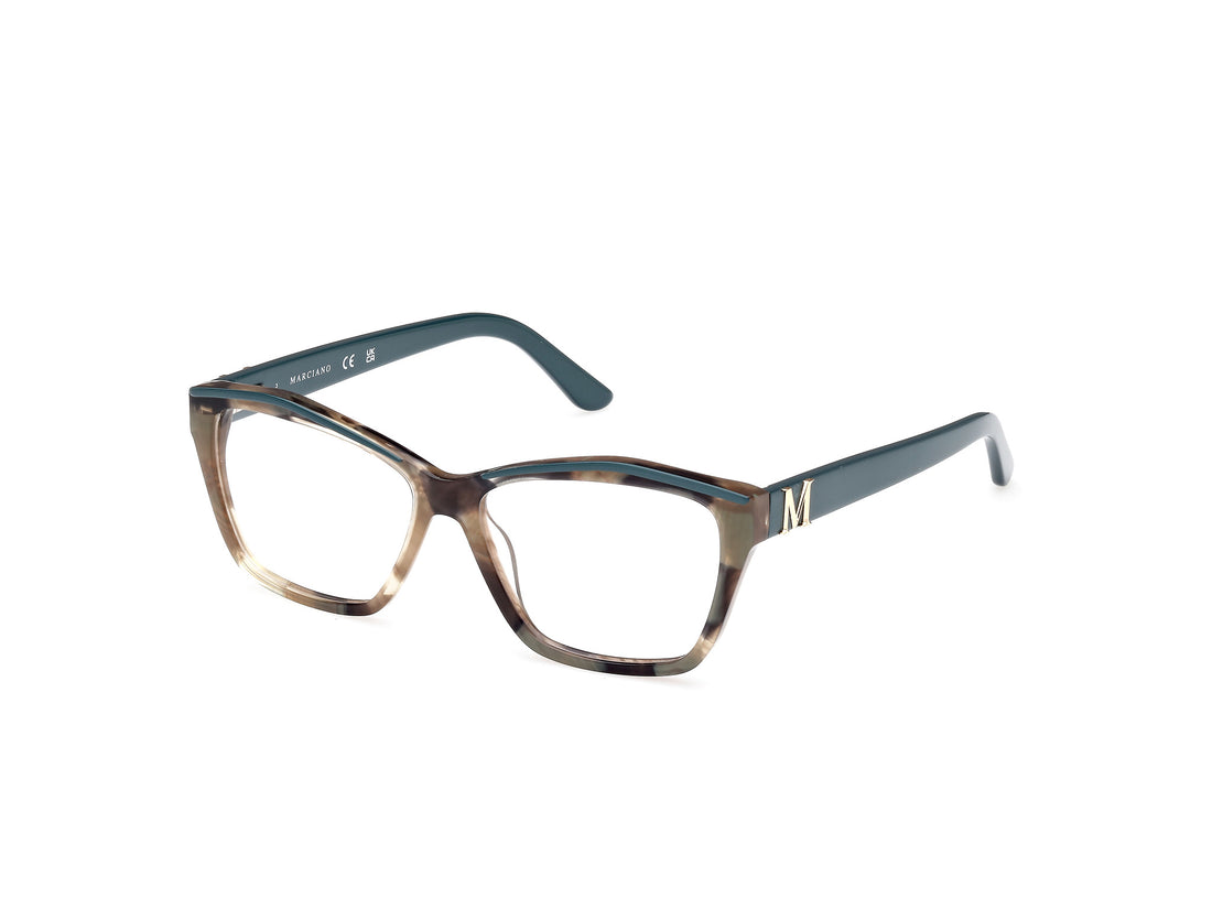 Gafas graduadas guess by marciano gm0397 089 azul square femenino talla 54mm - Vista principal