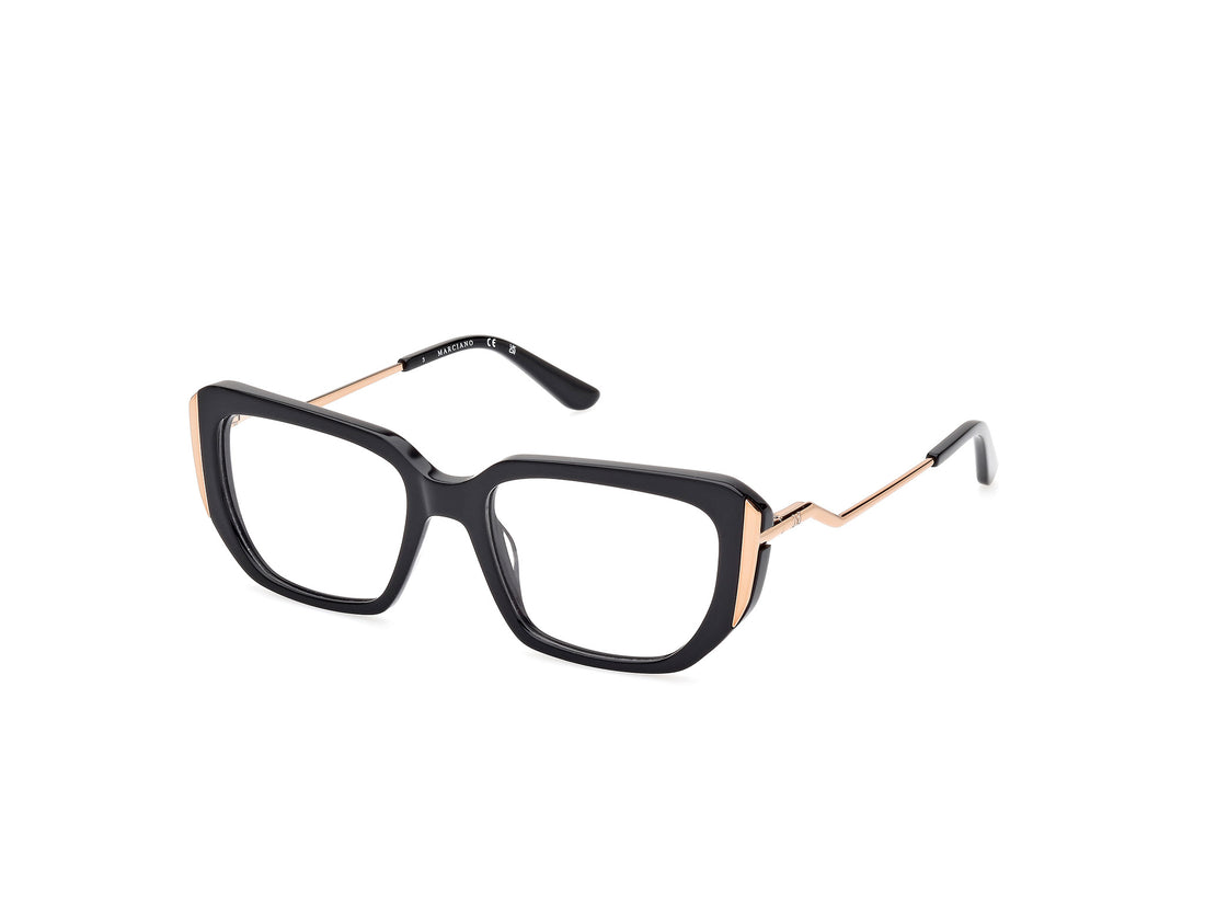 Gafas graduadas guess by marciano gm0398 001 negro rectangular femenino talla 52mm - Vista principal