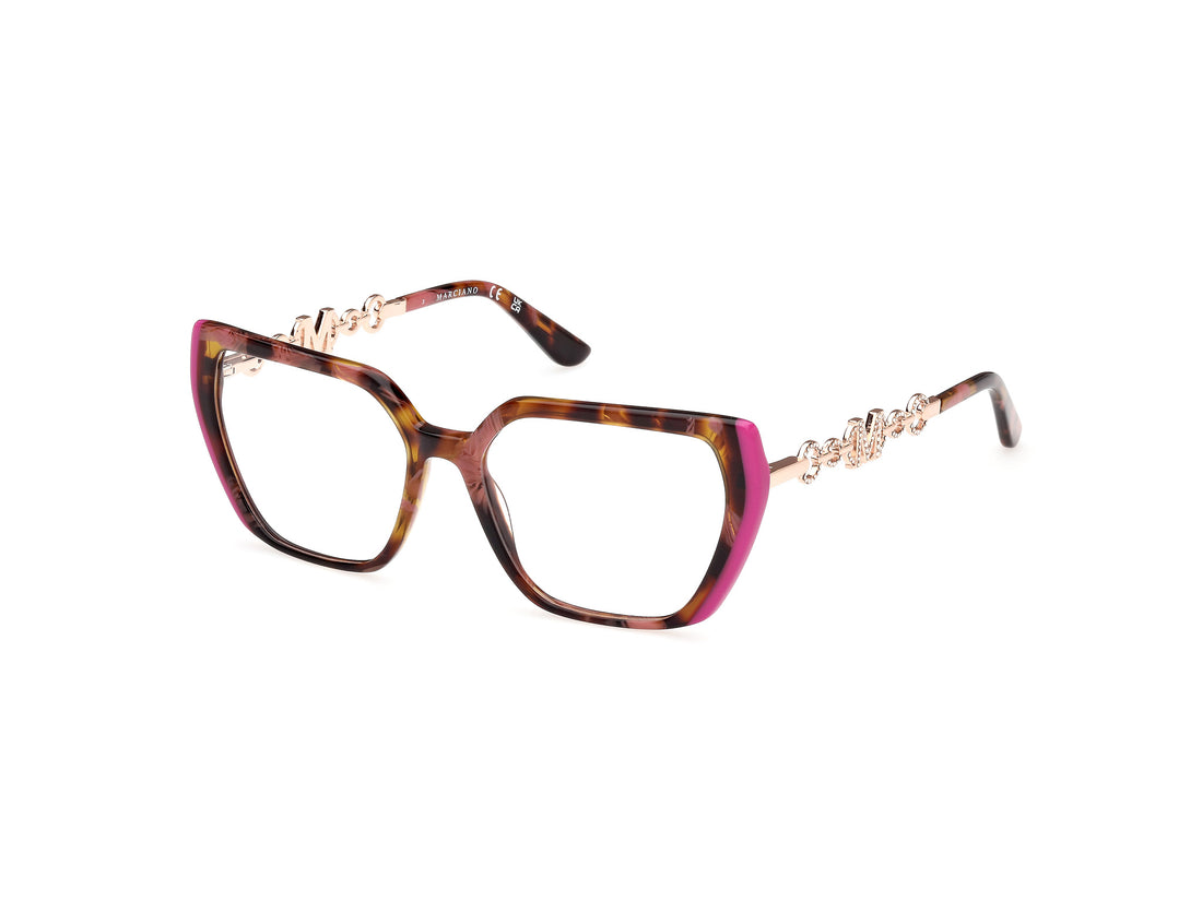 Brillen guess by marciano gm50005 083 morado geometric femenino größe 54mm - Hauptansicht