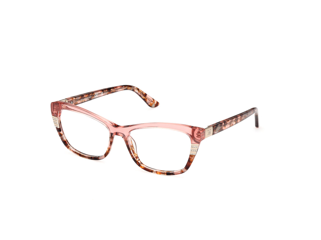 Gafas graduadas guess by marciano gm50010 074 rosa rectangular femenino talla 53mm - Vista principal