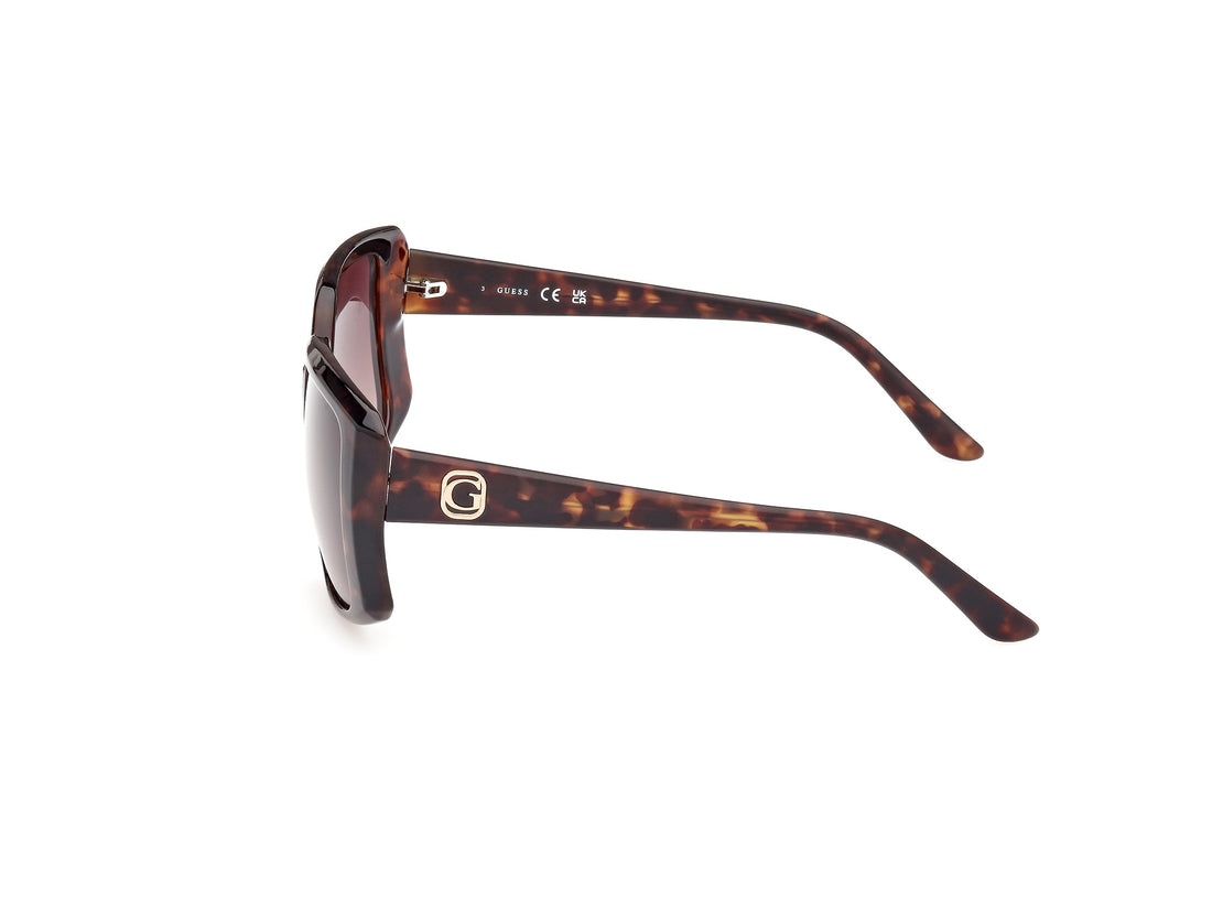 Óculos de sol guess gu00097 52f havana femenino tamanho 53mm - Vista de detalhe