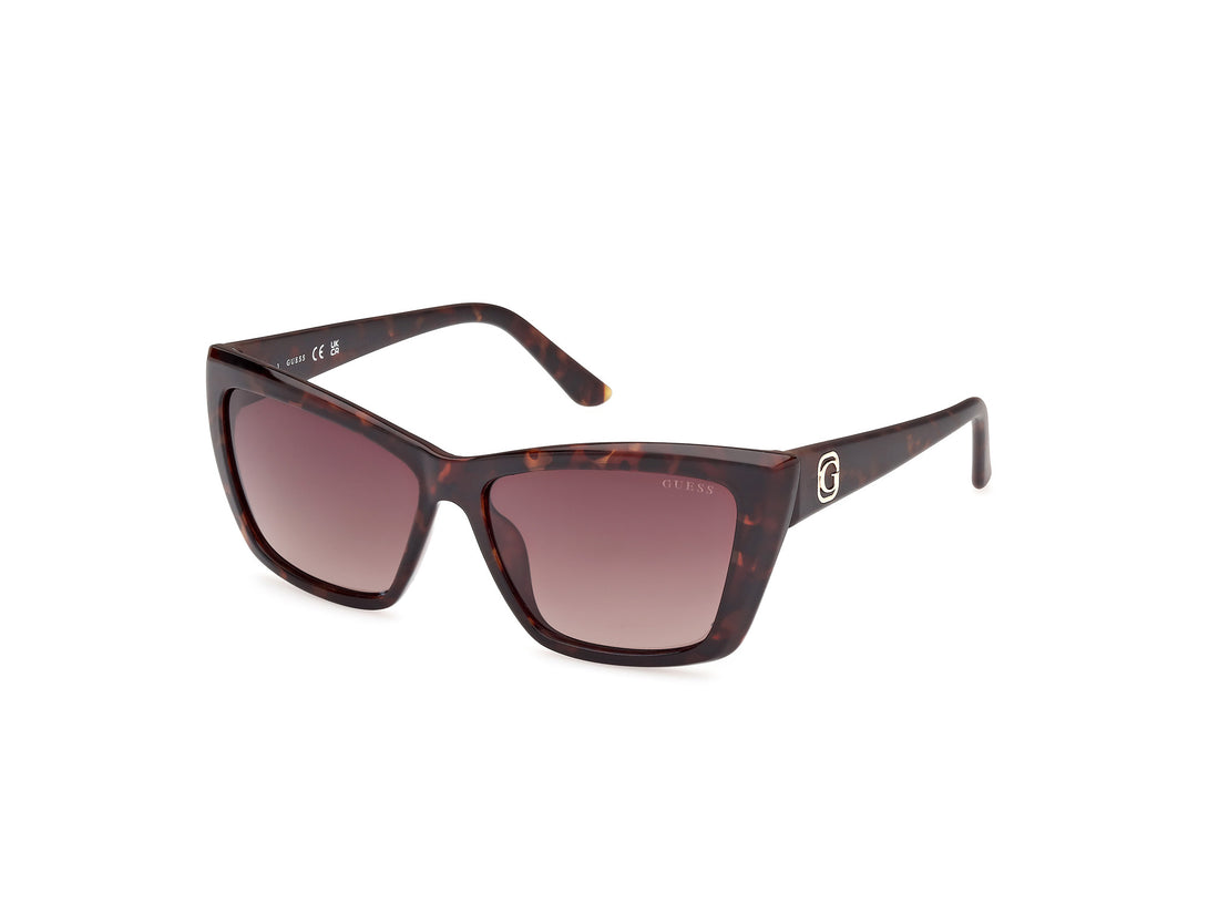 Solglasögon guess gu00098 52f havana femenino storlek 55mm - Huvudvy
