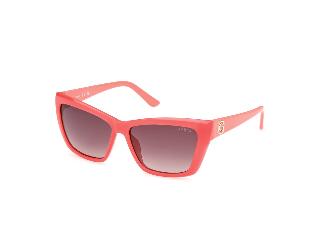 Solglasögon guess gu00098 72f rosa femenino storlek 55mm - Huvudvy