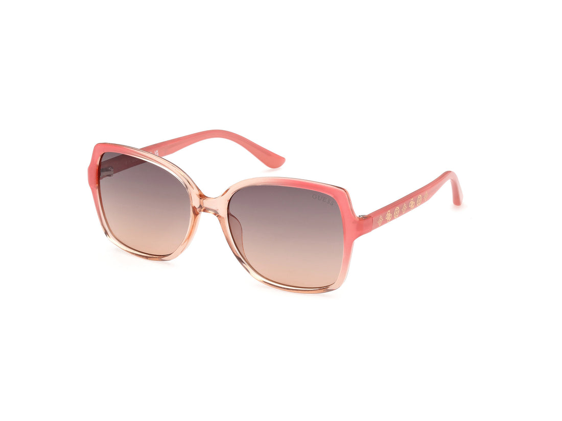Solglasögon guess gu00100 74b rosa femenino storlek 55mm - Huvudvy
