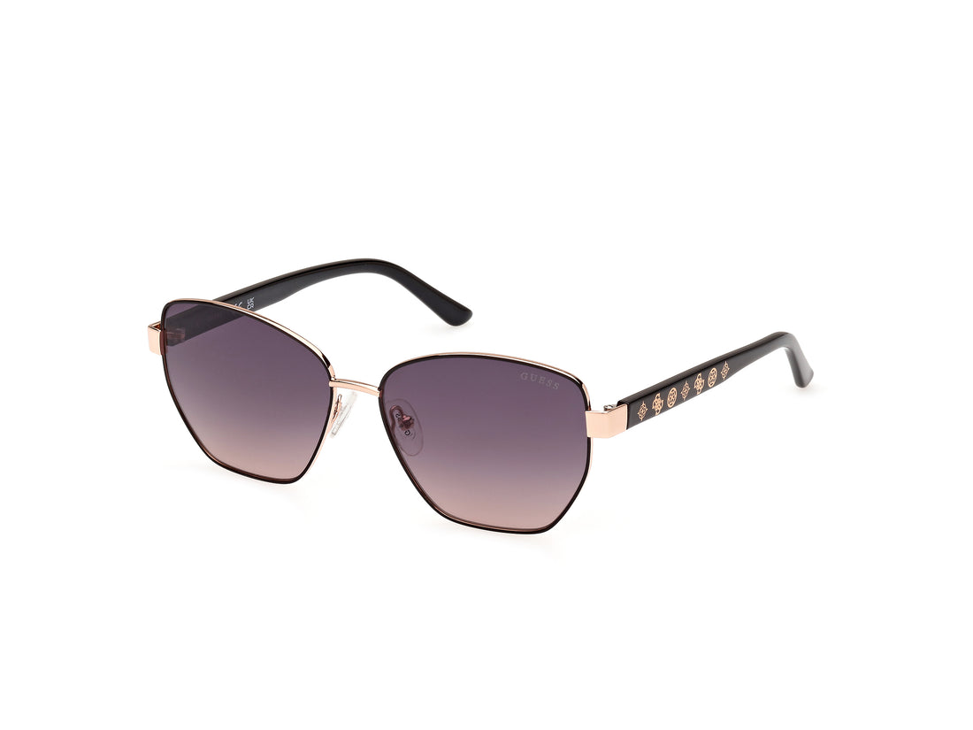 Solglasögon guess gu00102 05b negro femenino storlek 56mm - Huvudvy