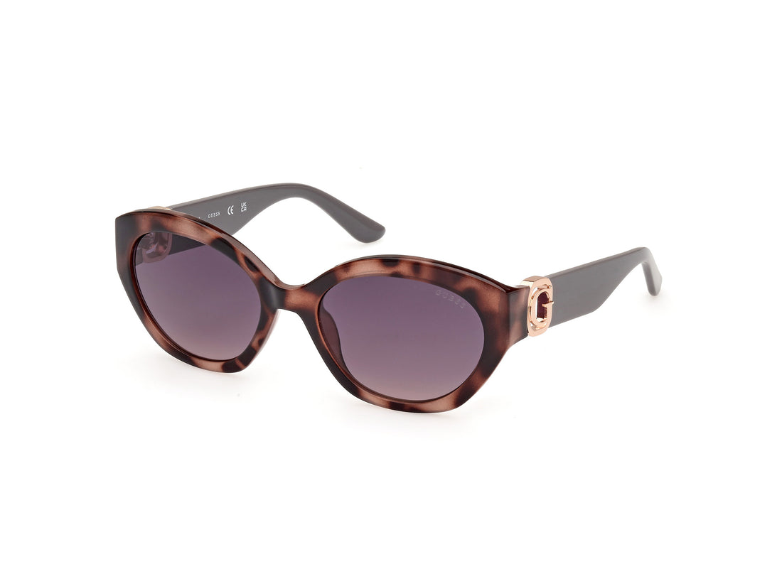 Solglasögon guess gu00104 55b havana femenino storlek 56mm - Huvudvy