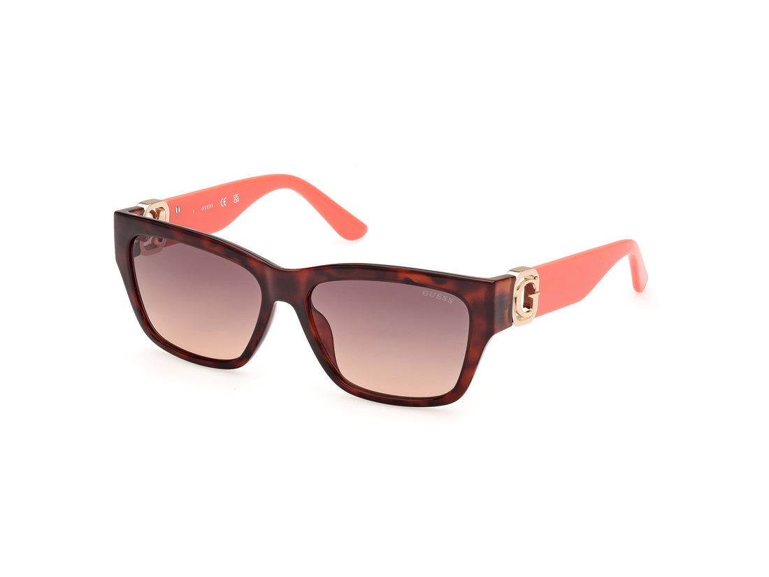 Solglasögon guess gu00105 52f havana femenino storlek 56mm - Huvudvy