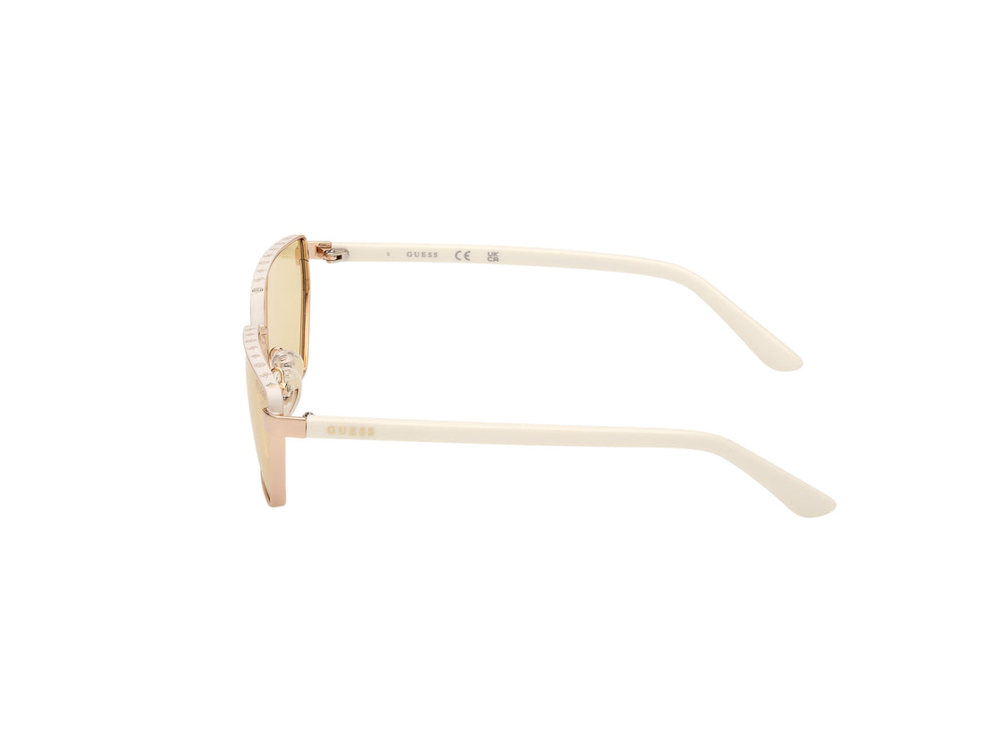 Solglasögon guess gu00106 21e blanco femenino storlek 59mm - Detaljvy