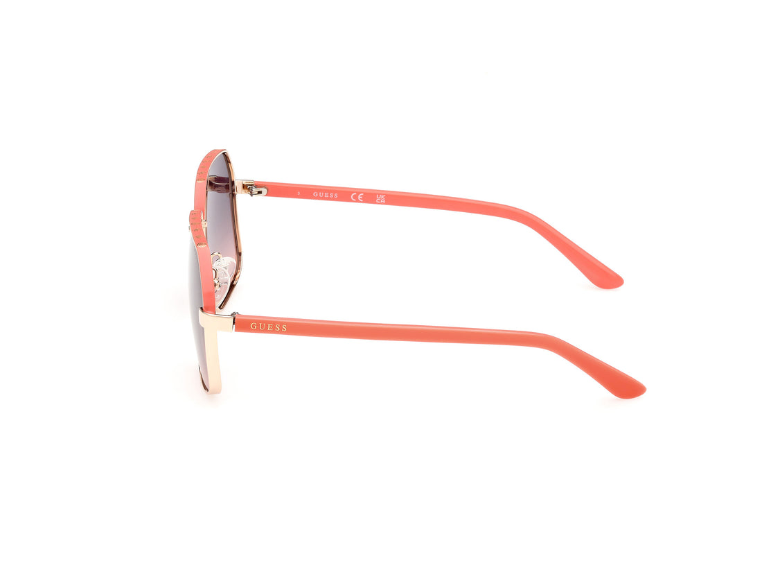 Solglasögon guess gu00107 74b rosa femenino storlek 58mm - Detaljvy