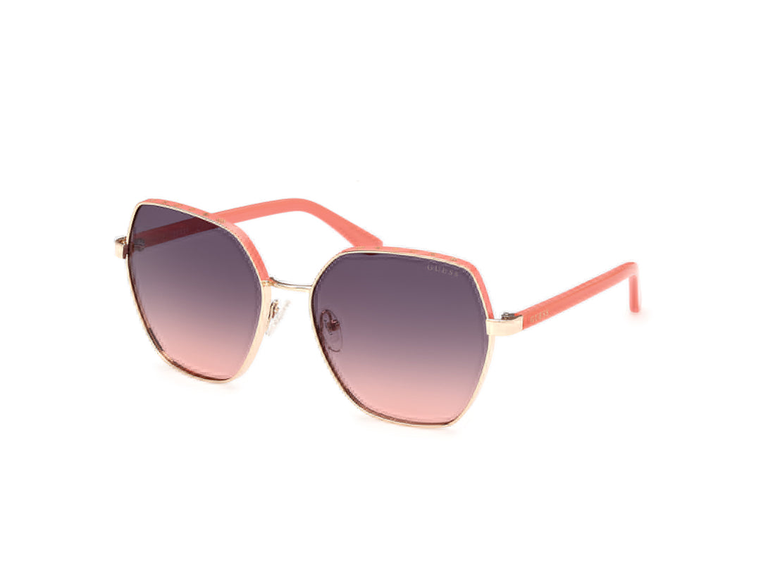 Solglasögon guess gu00108 74b rosa femenino storlek 60mm - Huvudvy