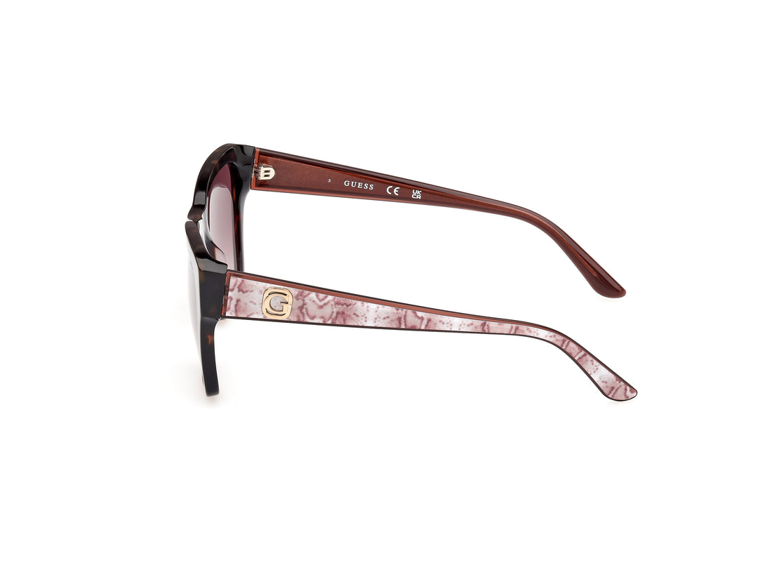 Occhiali da sole guess gu00113 52f havana femenino taglia 55mm - Vista dettagliata