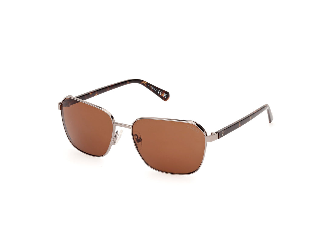 Solglasögon guess gu00117 08e gris masculino storlek 59mm - Huvudvy