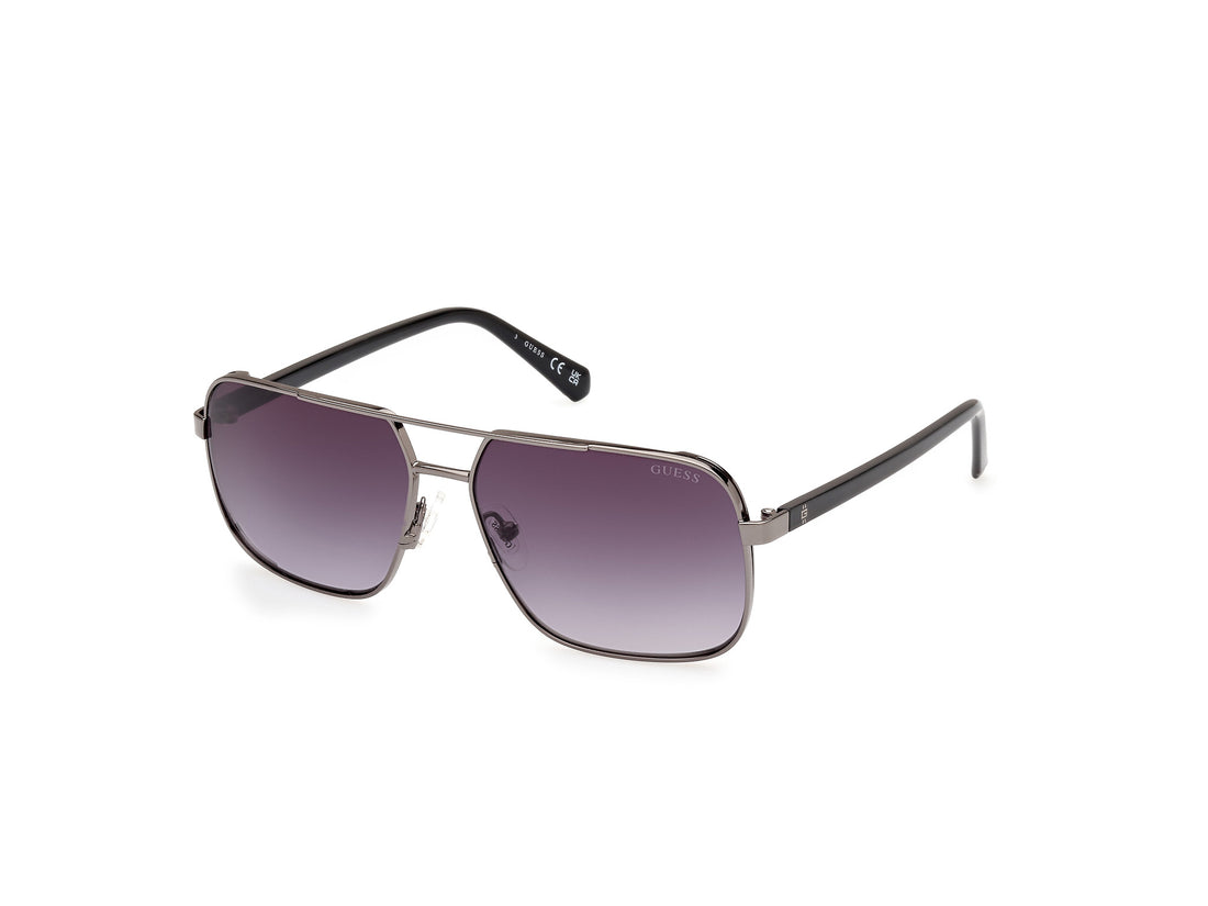 Solglasögon guess gu00119 08b gris masculino storlek 58mm - Huvudvy