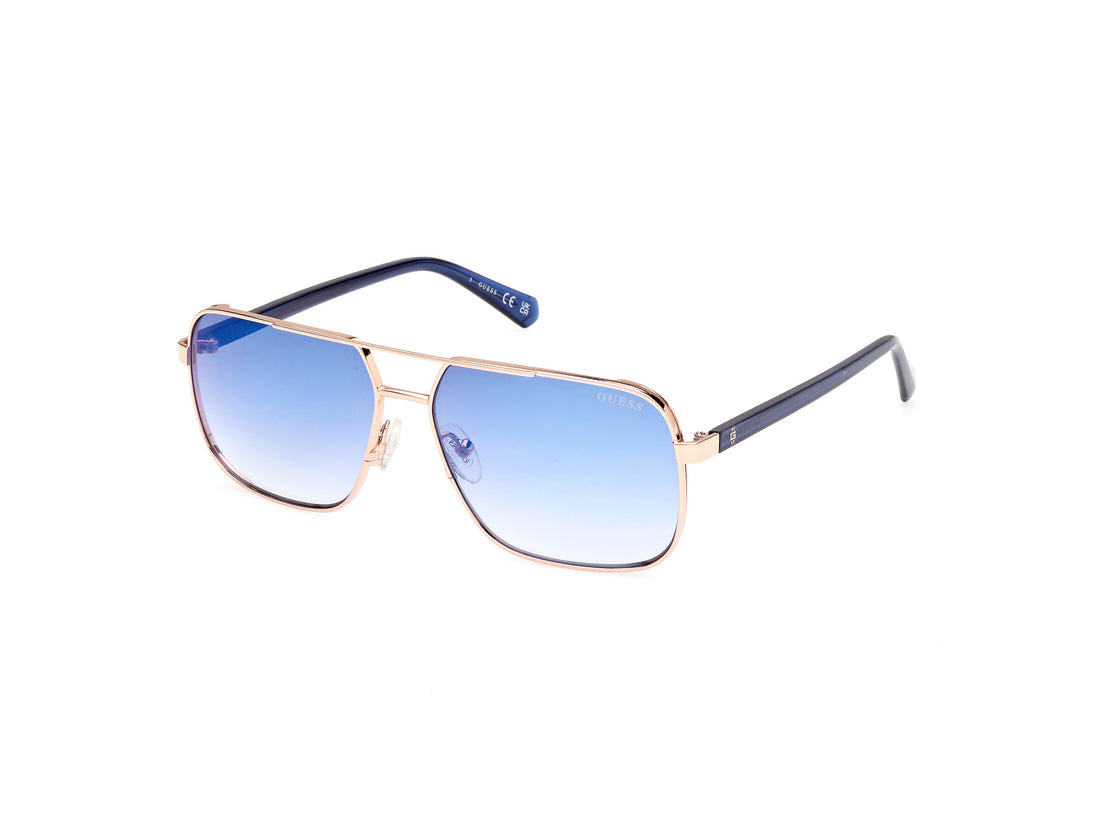 Óculos de sol guess gu00119 28x dorado masculino tamanho 58mm - Vista principal