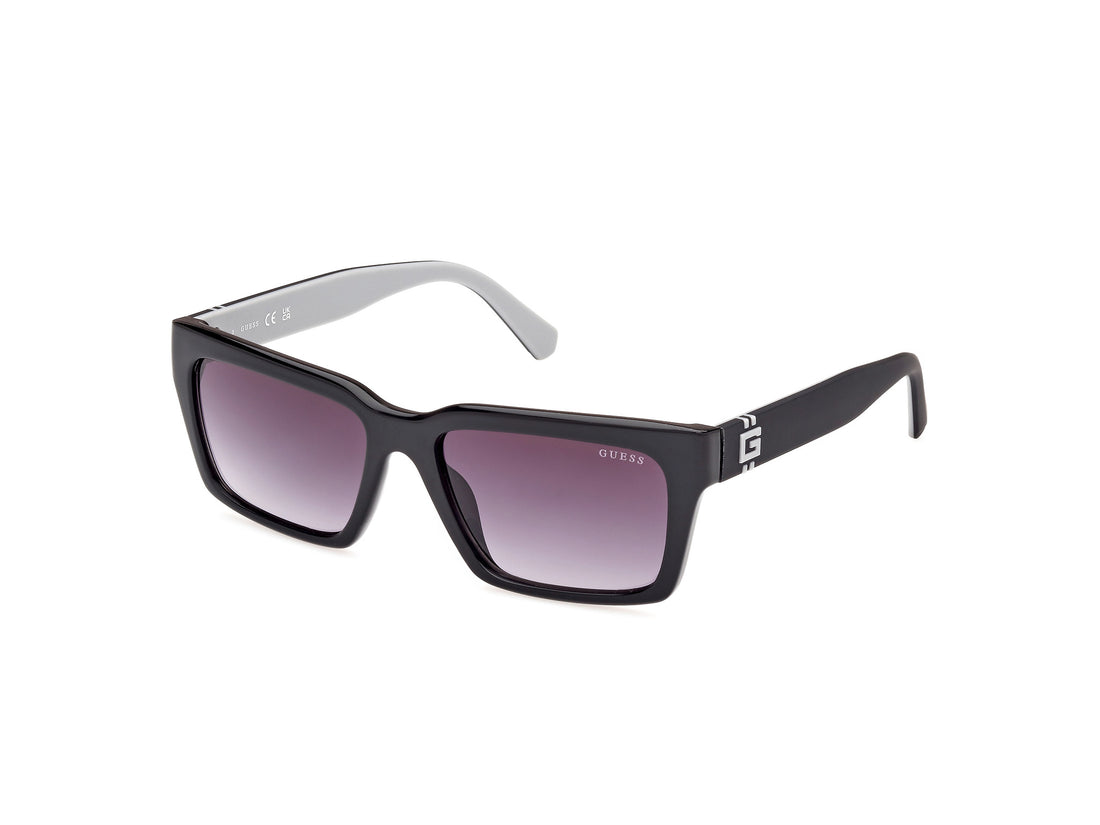 Solglasögon guess gu00121 01b negro masculino storlek 56mm - Huvudvy