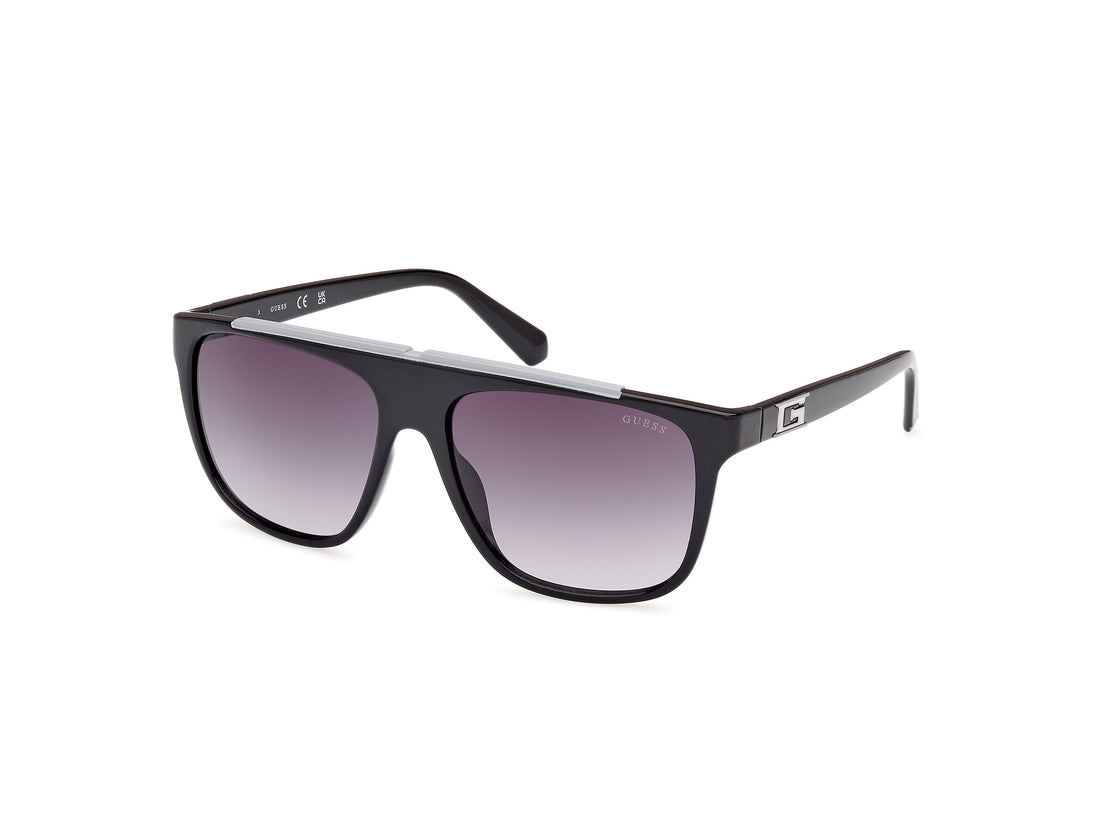 Solglasögon guess gu00123 01b negro masculino storlek 58mm - Huvudvy