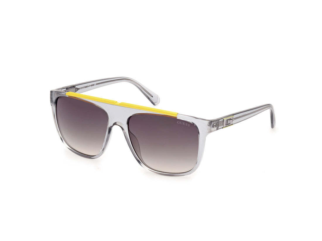 Solglasögon guess gu00123 20b gris masculino storlek 58mm - Huvudvy