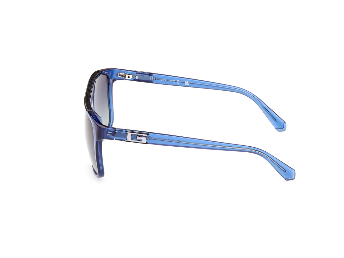 Solglasögon guess gu00123 90w azul masculino storlek 58mm - Detaljvy