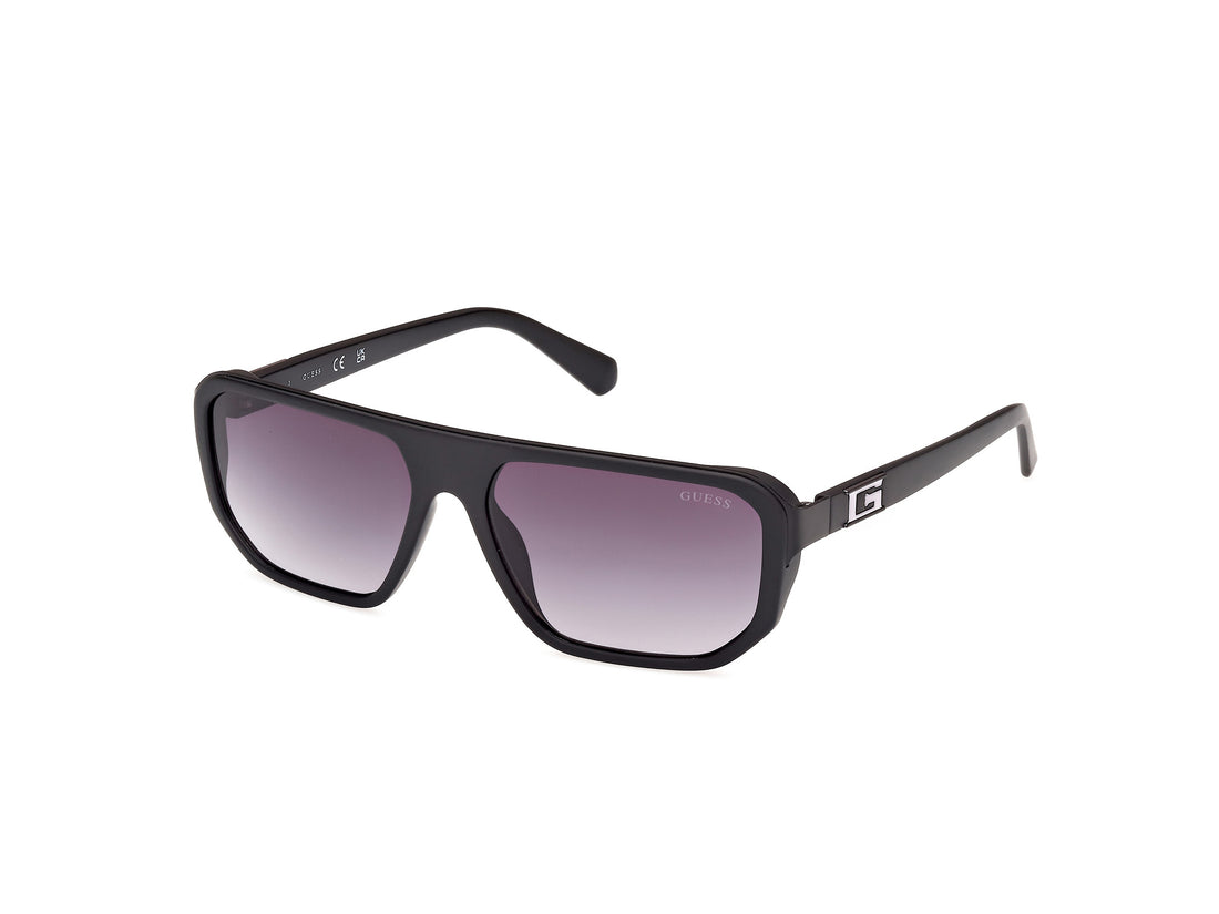Solglasögon guess gu00124 02b negro masculino storlek 59mm - Huvudvy